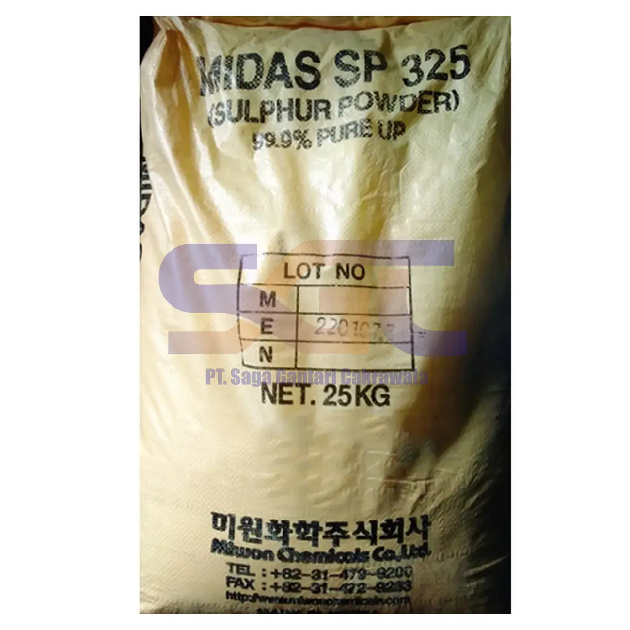 Sulphur Powder Midas SP 325